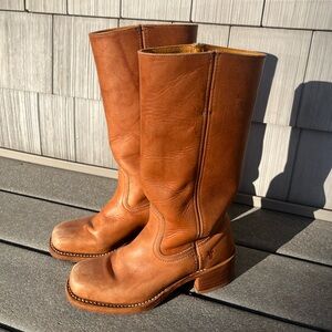 Vintage Frye Women’s Campus Brown Boots